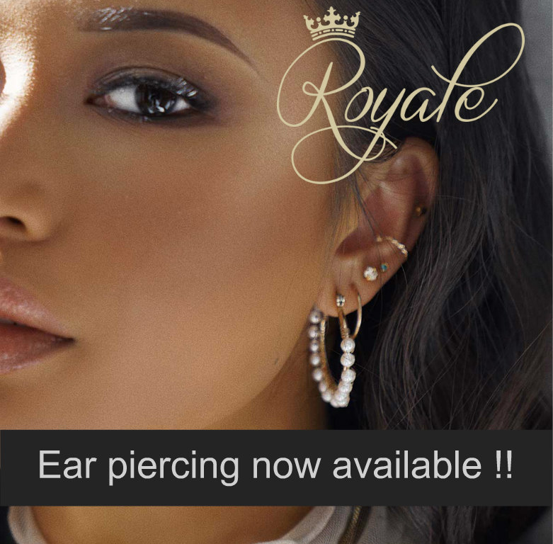 Ear Piercing | Royale Beauty Therapy